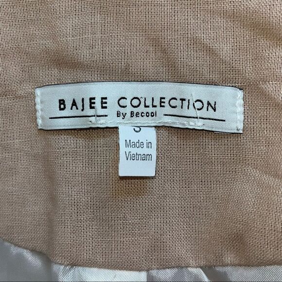 BAJEE Collection by Becool Short Light Weight Lined Blazer with Pockets Size SML - Picture 6 of 8